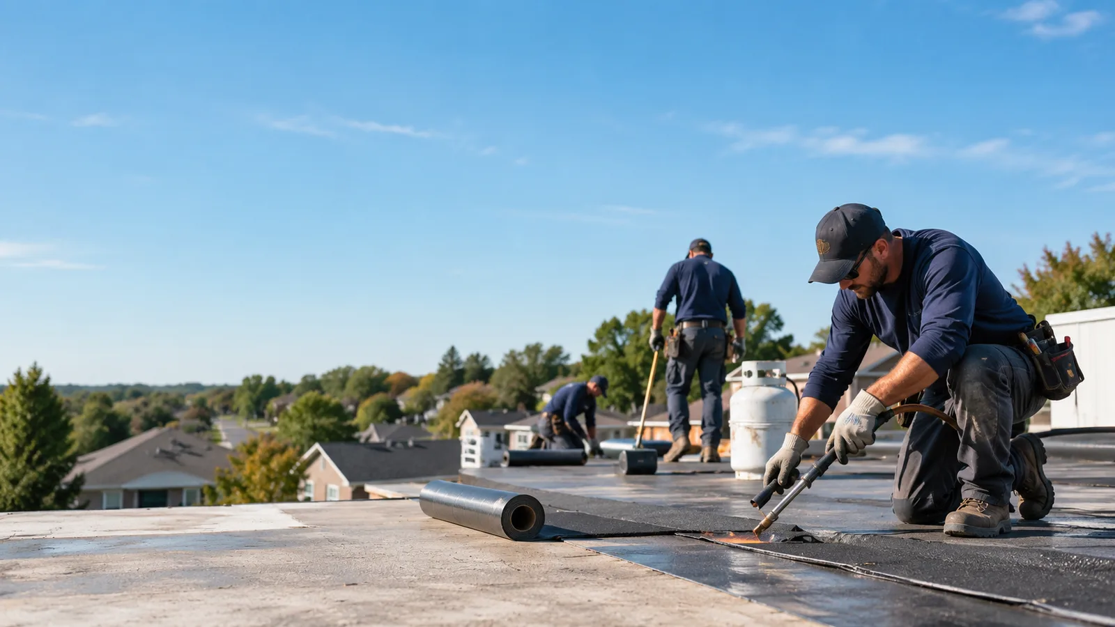 Flat Roof Leak Repair providers in Crowder, OK